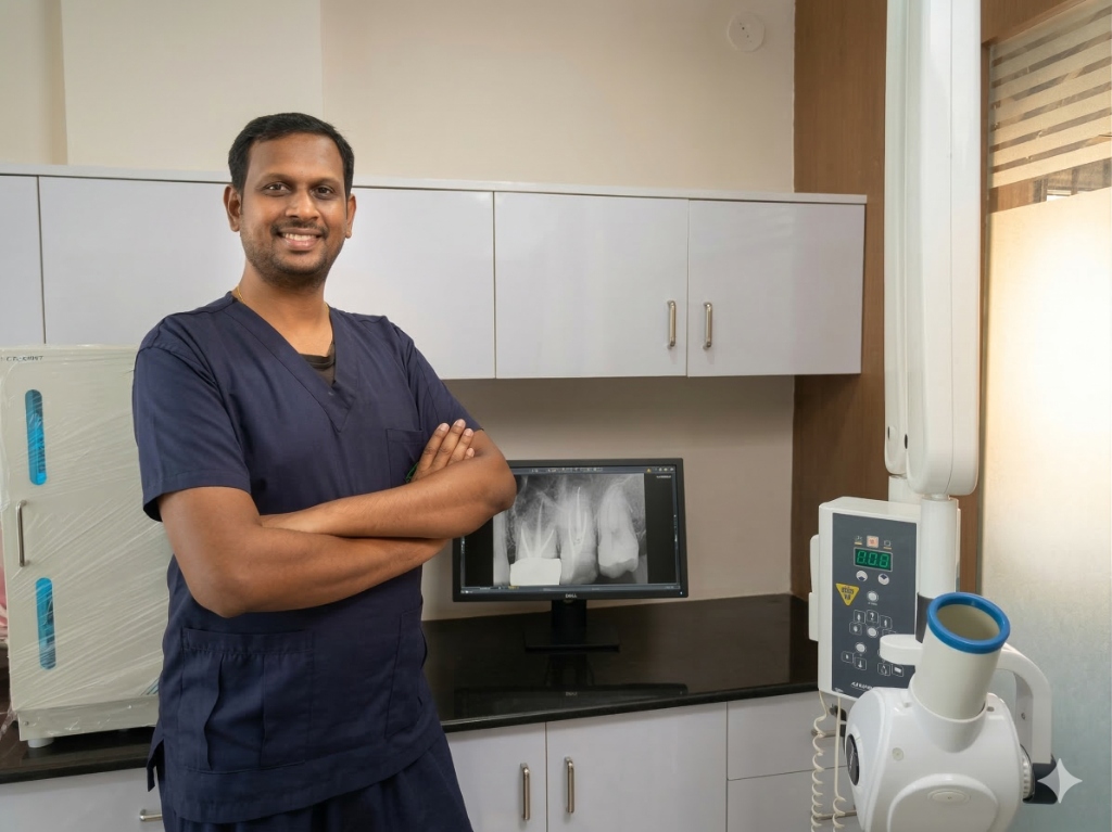 Dr. Kishore G, Dental Surgeon at Atharva Dental Clinic Mysore